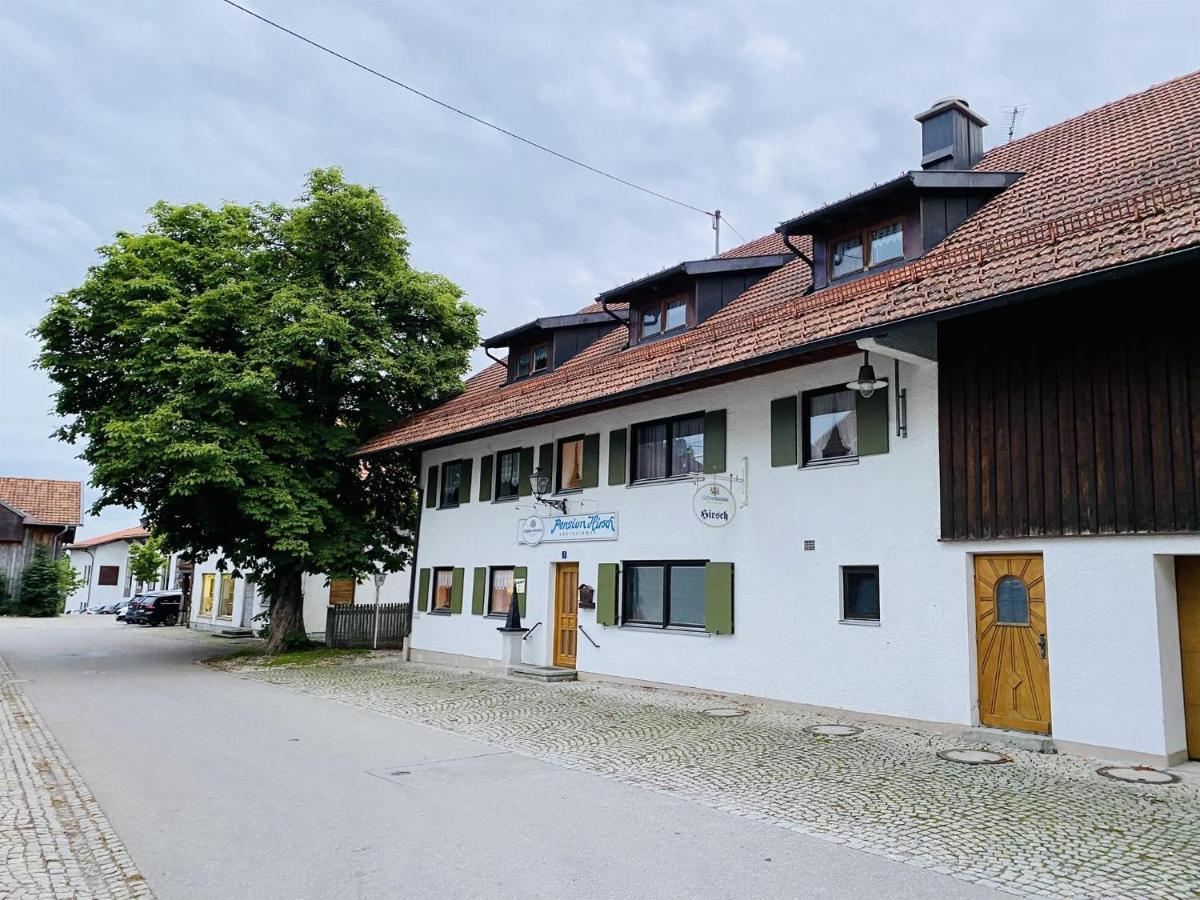 Pension Hirsch Seeg Exterior foto